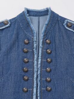 Chaqueta militar vaquera - Imagen 3